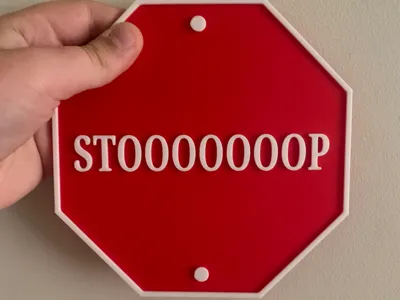 Stooooooop Sign