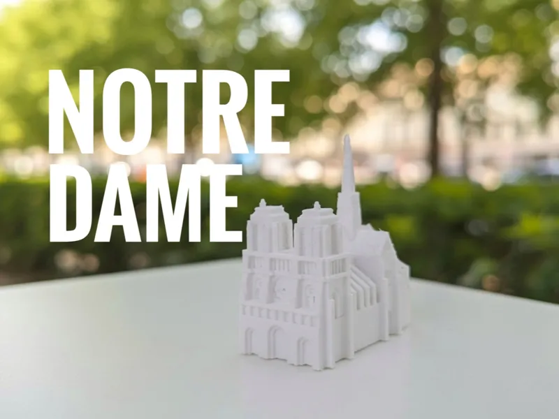 Notre Dame Miniature