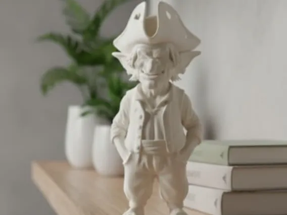 Pirate Goblin - Seafaring Adventurer (250mm)