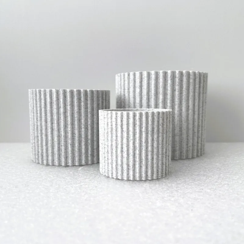 Mini Fluted Planter set 