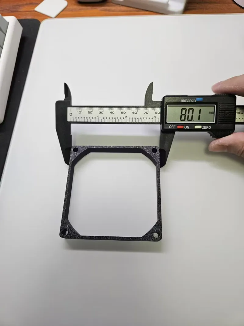 80MM风扇进气增高垫框 8CM fan spacer(5/10/15mm)