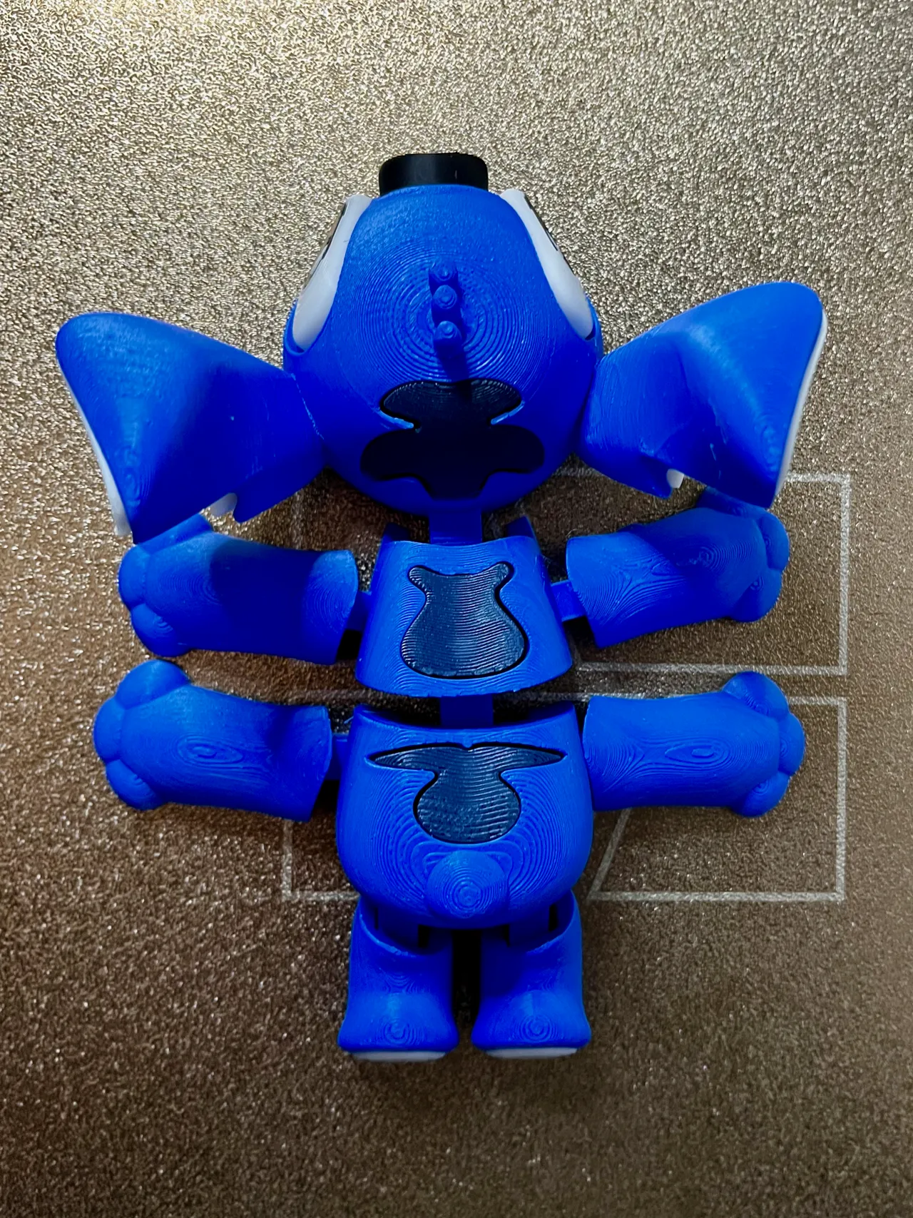 Articulated Blue Toy (NOAMS) view 4