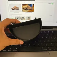 Boîte de rangement demi-lune pour panneau perforé — photo 3
