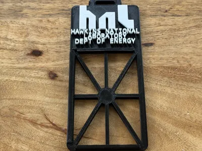 Hawkins National Laboratory Badge Buddy