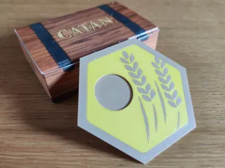 Settlers of Catan - Wheat/grain/hay tile