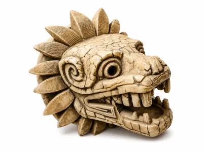 Quetzalcoatl Head Mount