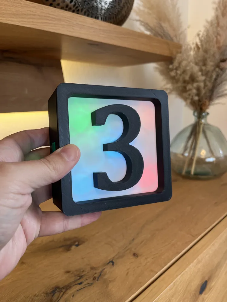 Light box 3 // Build your own lettering, modular LED - Free 3D Print ...