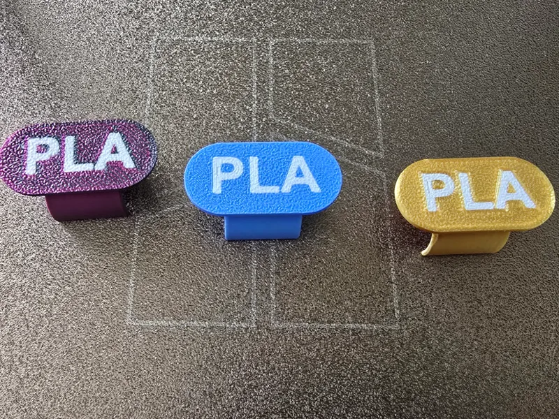 Filament color coding