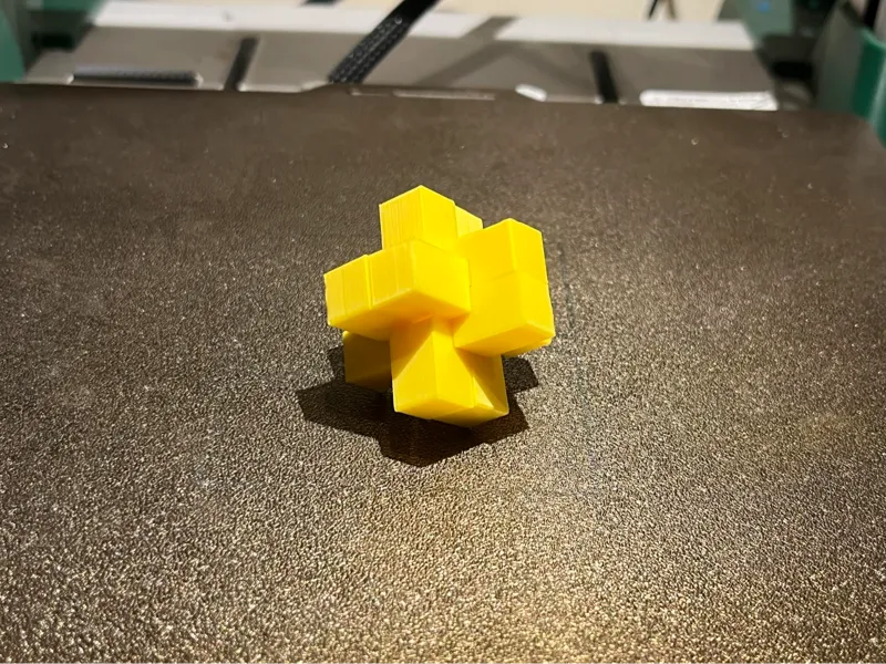 Six Piece Burr Puzzle (only 12 grams!!)