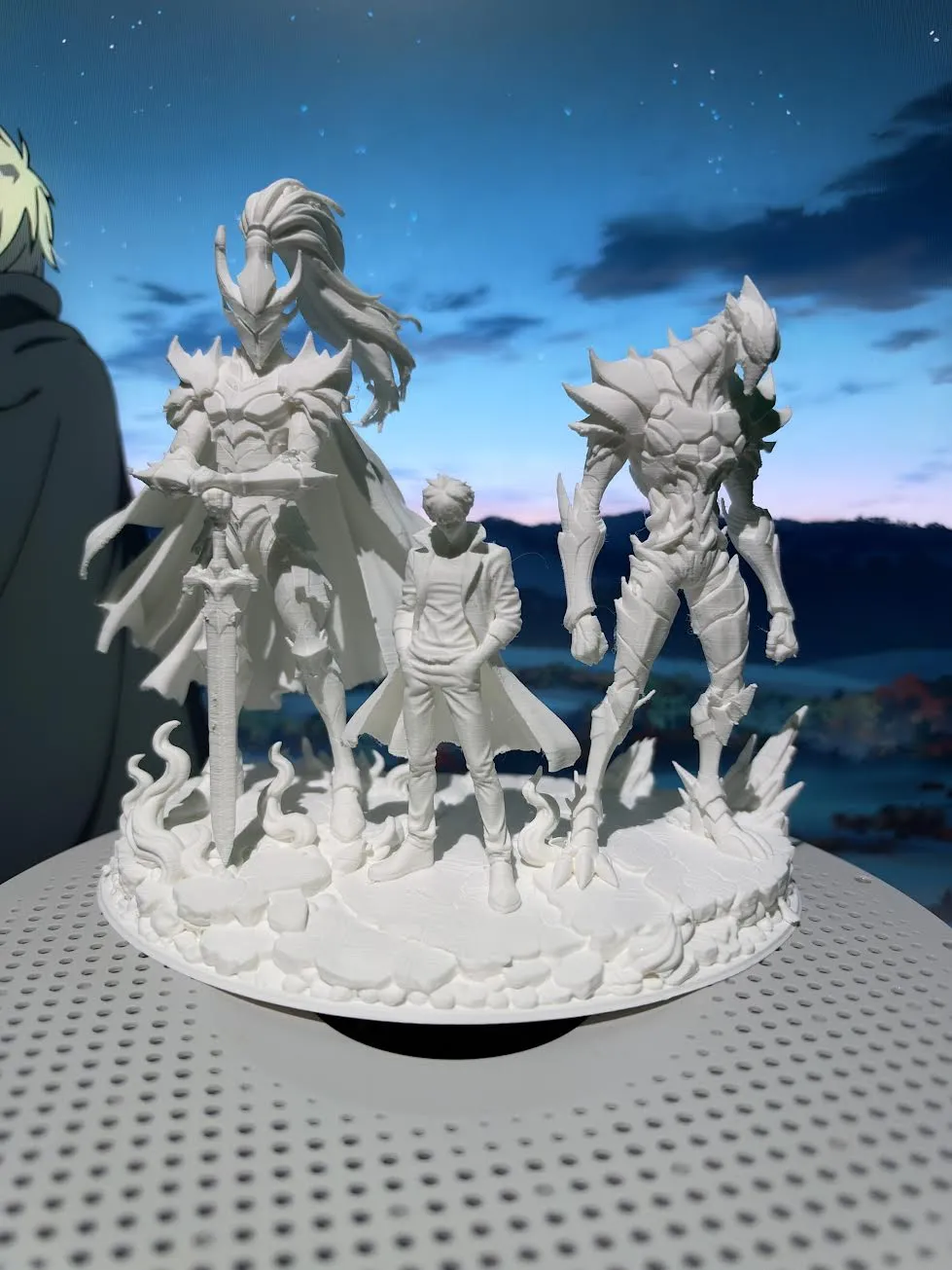 Igres Armor Sung Jin Woo, Igris and Beru Figure-Solo Leveling - Free 3D Print Model ...
