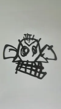 Décoration murale singe Arcane — photo 1