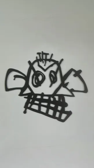 Arcane monkey wall decoration