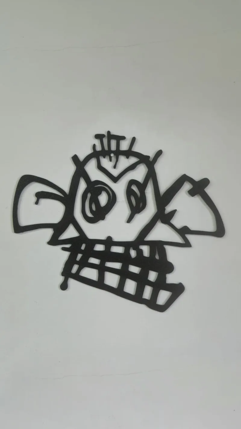 Arcane monkey wall decoration