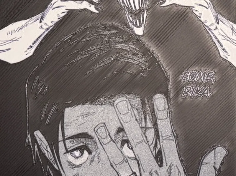 Yuta x Rika Panel w/ Purple Coloring