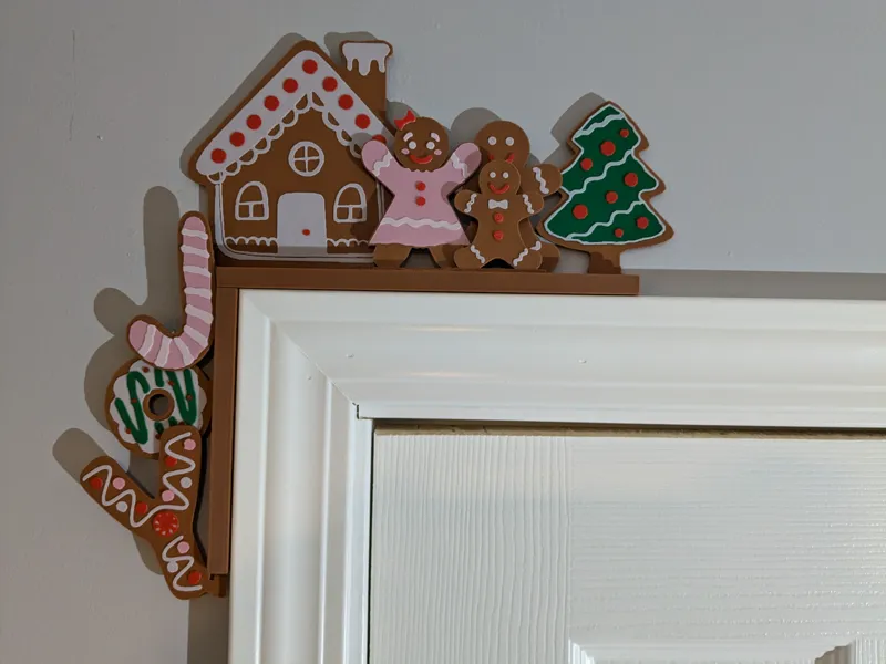 Gingerbread Stand-ins for Modular Door Corner-P1