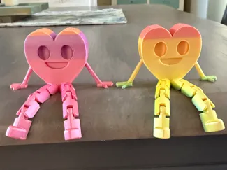 Kid-made Heart Buddy