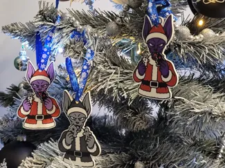 Dragon Ball – Beerus Christmas Ornament (Fan Art)