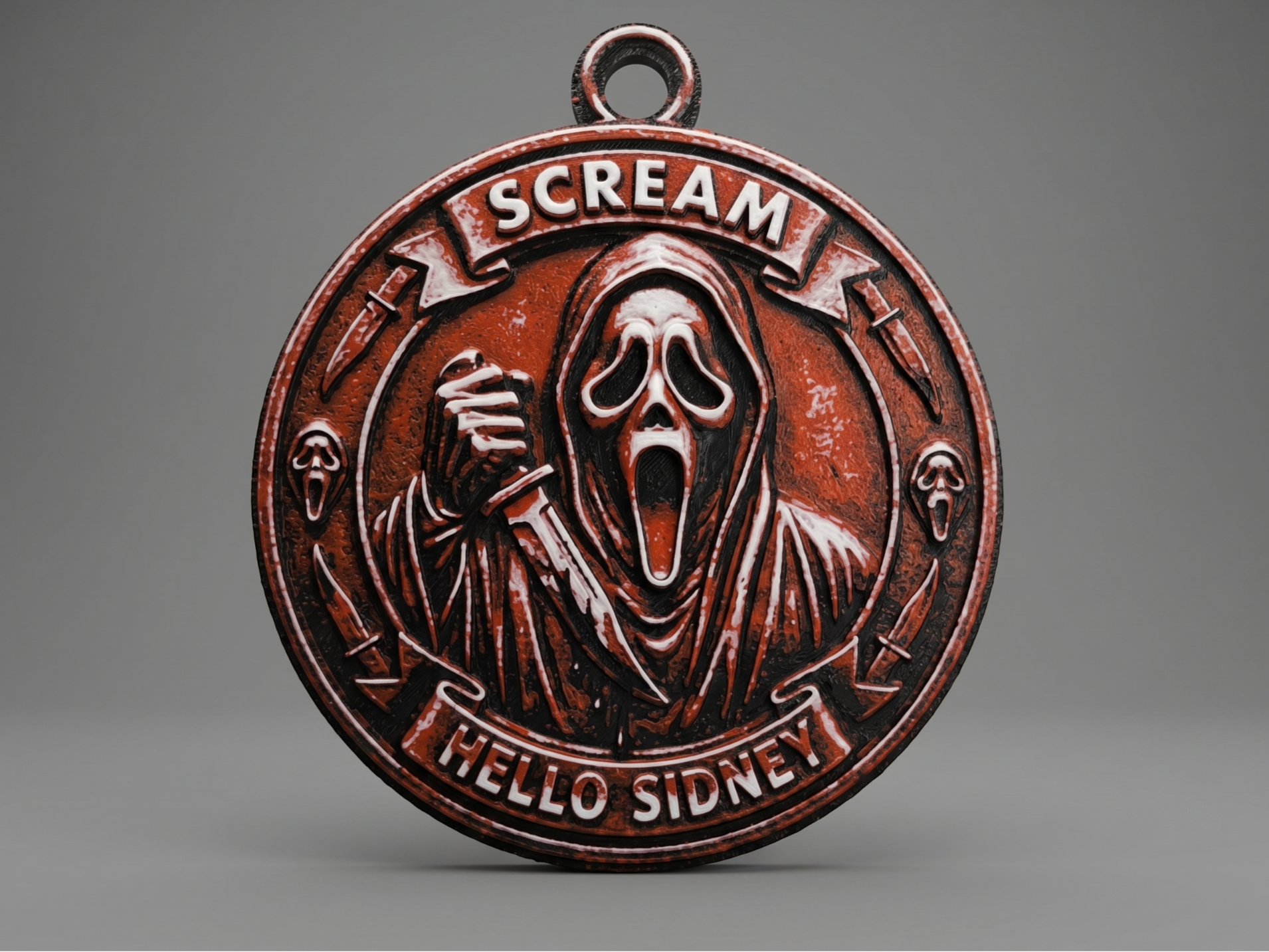 Scream - Hello Sidney Medallion 