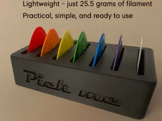 Pick me guitar pick holder