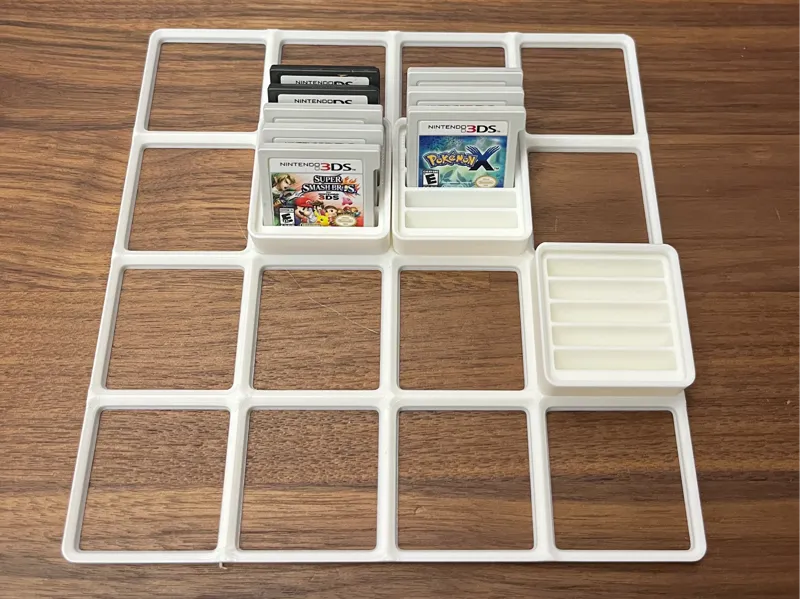 Gridfinity Nintendo 3DS/DS cartridge holder