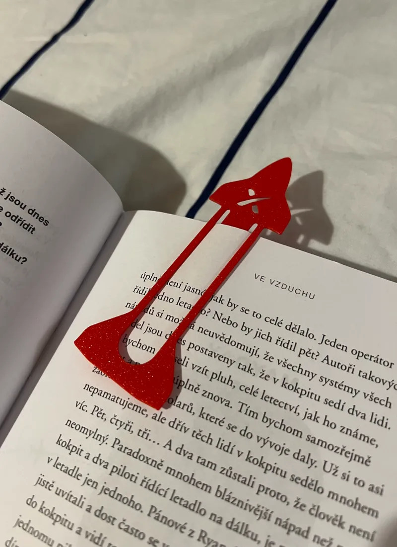 Starship Bookmark