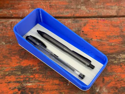 Pen Pencil Box Desk Organiser