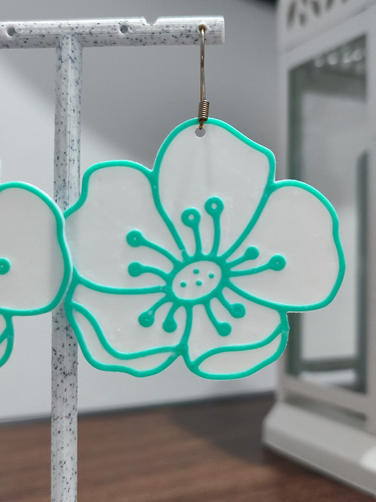 Aretes Menta Blossom view 4