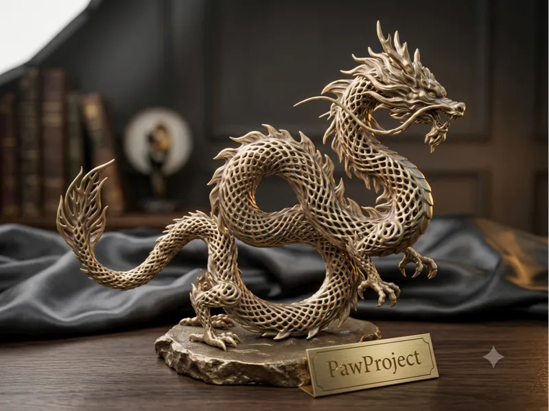 Chinese Lattice Dragon