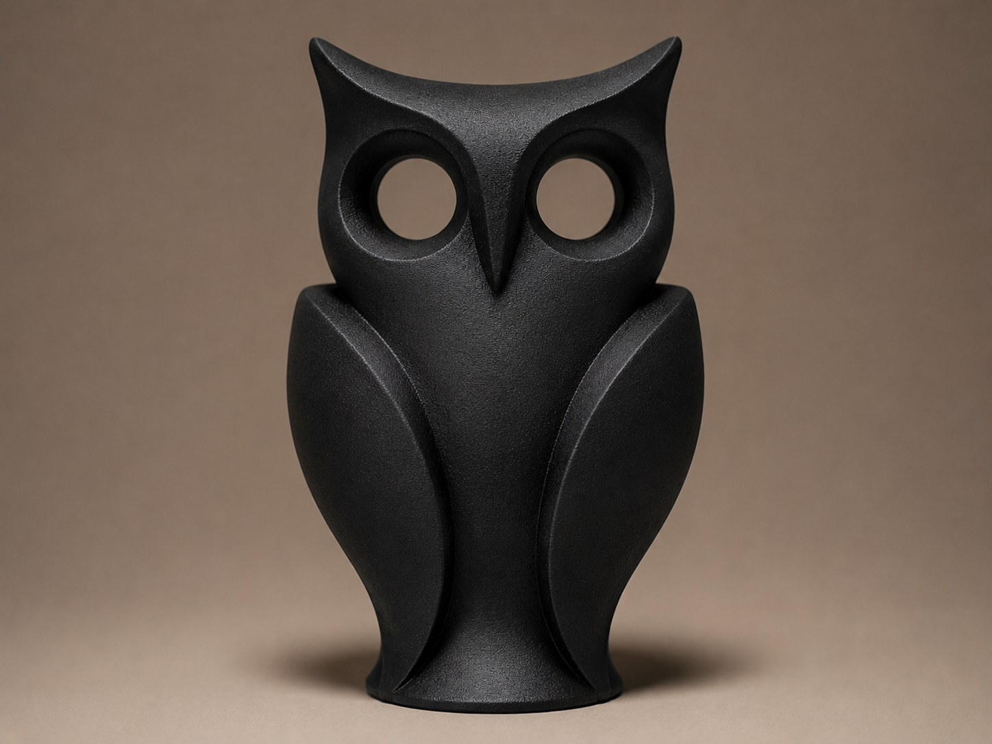 Two Faced Owl - Nightwatch Owl Sculpture