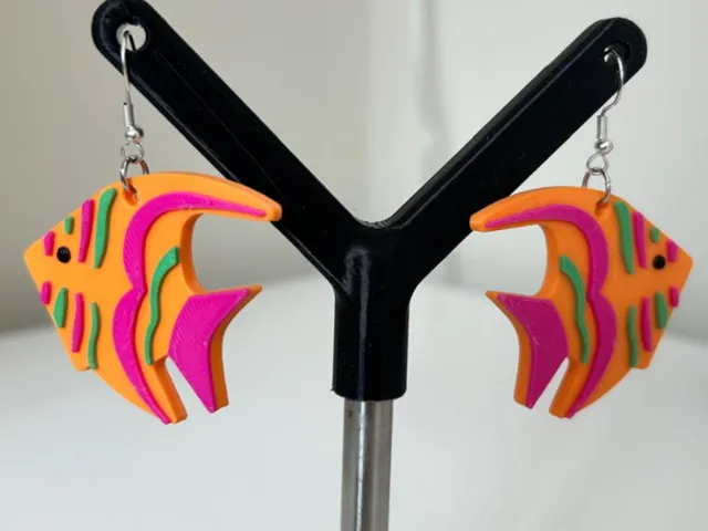 Fish earrings
