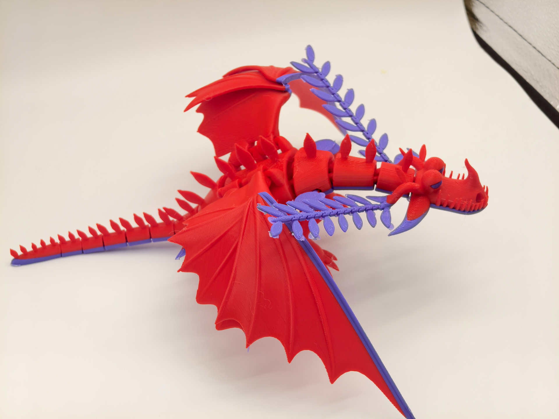 How to Train Your Dragon Pterodactyl, no supports, can be printed on mini by 像素 MakerWorld: Download Free 3D Models - 3D model önizlemesi