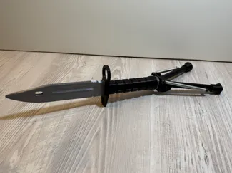 M9 Bayonet with bipod