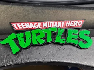 Teenage Mutant HERO Turtles TMHT Logo Wall sign 