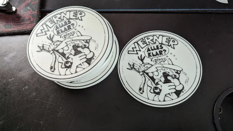 Werner Alles Klar Bierdeckel / Coaster