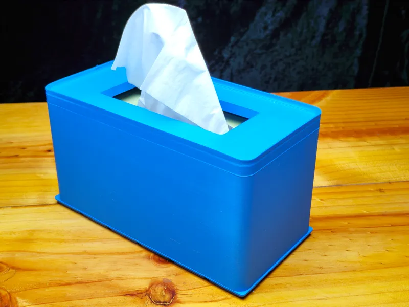 Tissue box for gridfinity system 3x6