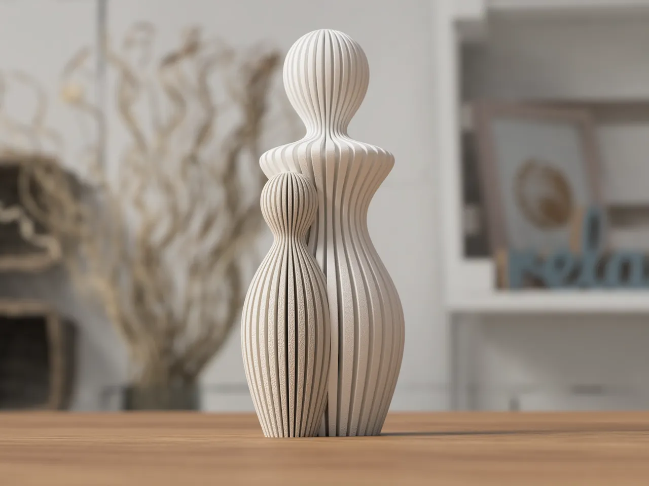 Mother's Day Statues (1 - 4 children) view 2