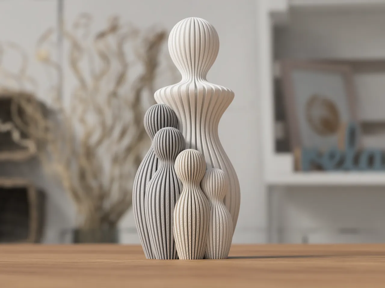 Mother's Day Statues (1 - 4 children) view 4