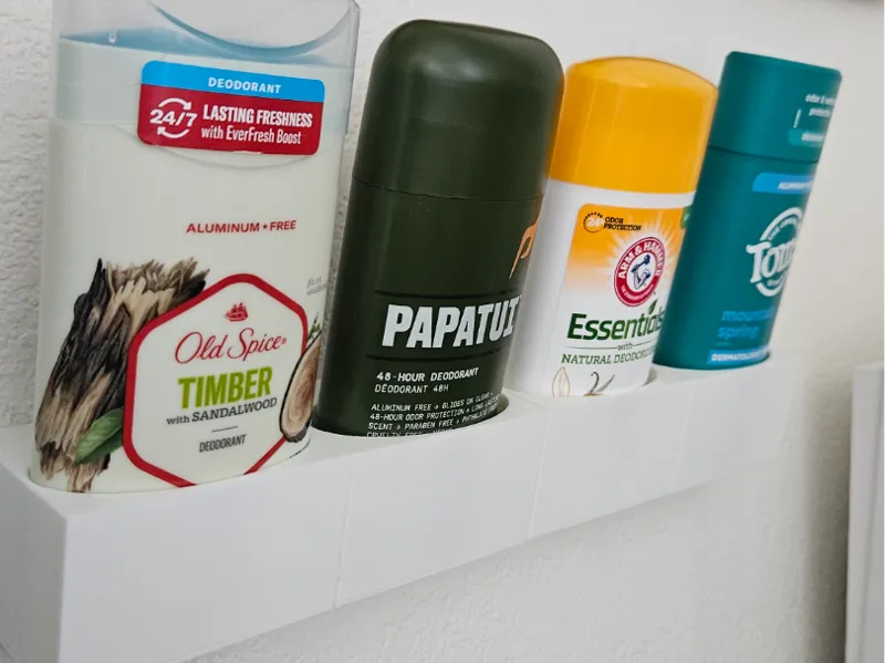Wall Mounted Deodorant Holder