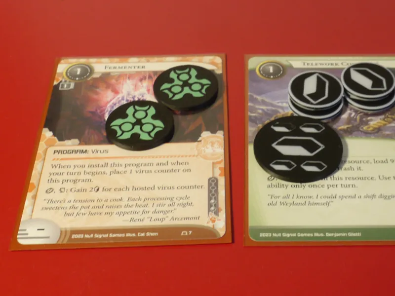 Virus Counter compatible with Android Netrunner