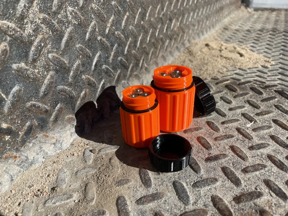 Rugged AA & AAA Battery Containers - Free 3D Print Model - MakerWorld