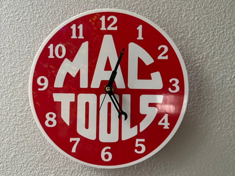 Mac Tools Clock