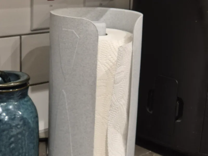 Paper Towel Holder - Crystal Pattern