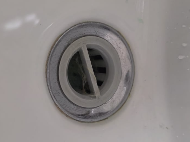 Waschbecken-Haarsieb