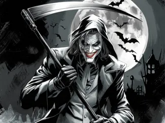 Halloween Joker Hueforge