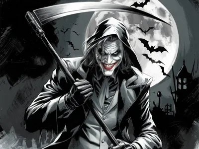 Halloween Joker Hueforge