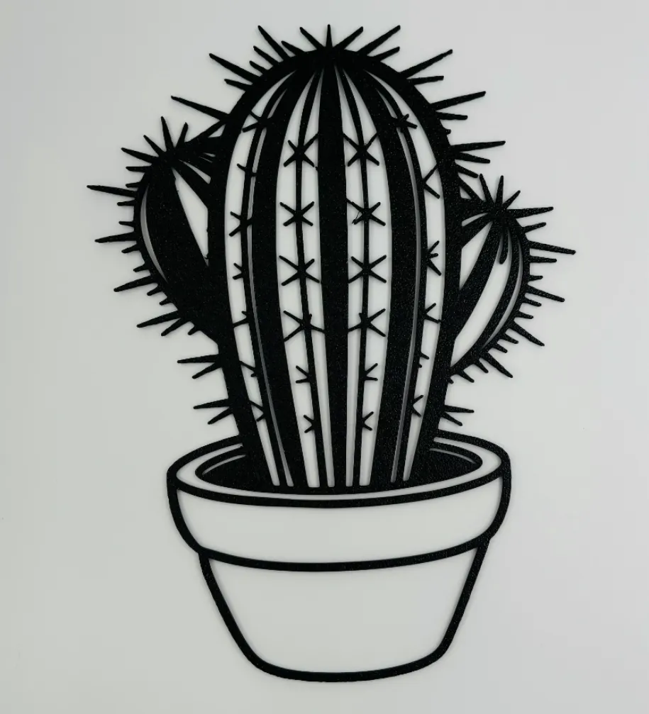 Décoration murale cactus