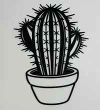 Décoration murale cactus — photo 1