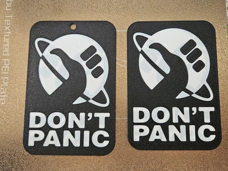 Don't Panic - The Hitchhiker's Guide to the Galaxy