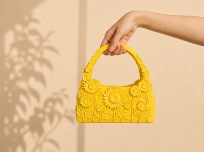 Sunflower Bloom Bag | Borsa Girasoli 
