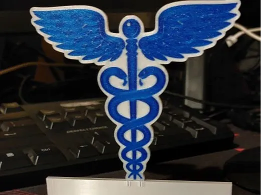 Porta Tarjetas de presentación de doctor